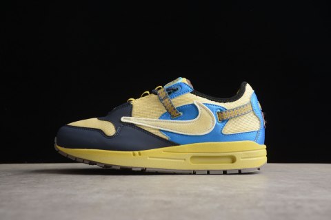 Nike Air Max 1 "Cactus Jack"Yellow/Blue