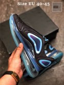 Nike air max 720 czarno błękitne
