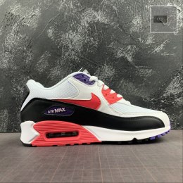 Nike air max 90 biało czarno różowe